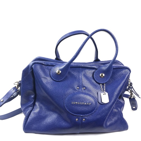 Longchamp Handbags - Longchamp | Quadri Leather Satchel